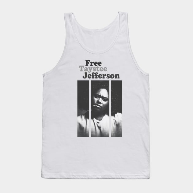 Free Taystee Jefferson Tank Top by Clobberbox